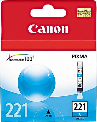 Canon 221 Cyan Standard Yield Ink Cartridge  (2947B001) Sansujyuku sansujyuku.com