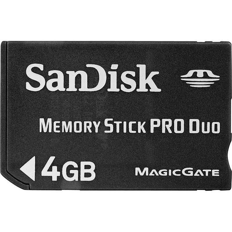 SanDisk 4GB MS Pro Duo Memory Card, Class 4 (SDMSPD-4096-A11) image 1