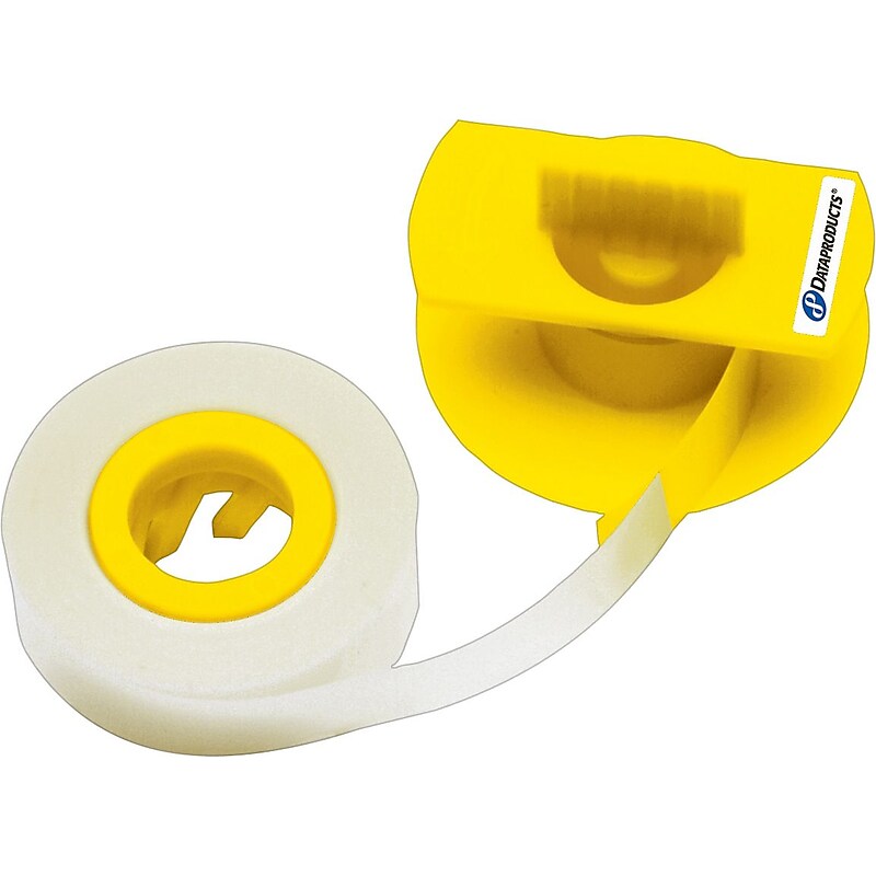 DataProducts Correction Tape, Clear, 6/Box (R14216) image 1