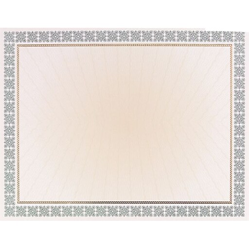 Great Papers® Westminster Green Foil Certificates, 15/Pack at Staples