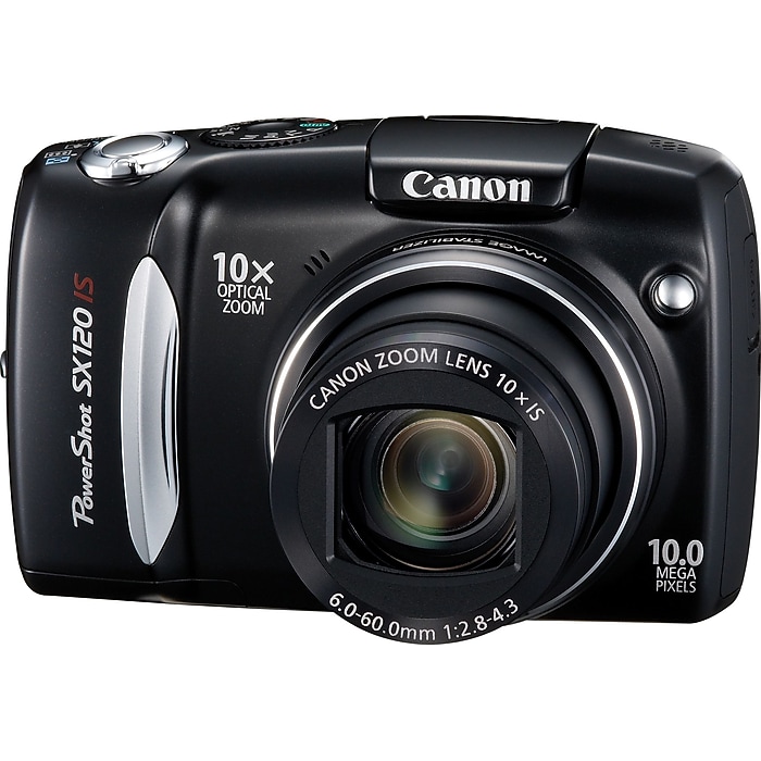 Canon PowerShot SX120 IS 極美品 動作未確認 コンデジ Canon PowerShot SX120 IS Digital Camera | Staples