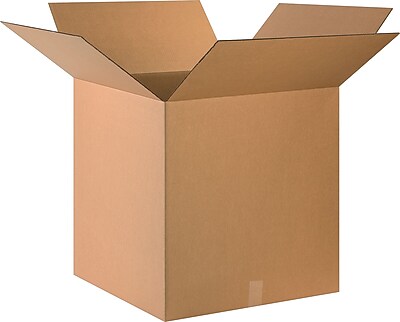 The Packaging Wholesalers 24 x 24 x 24 Shipping Boxes, 44 ECT, Brown, 15/Bundle (BS242424HD) | Quill