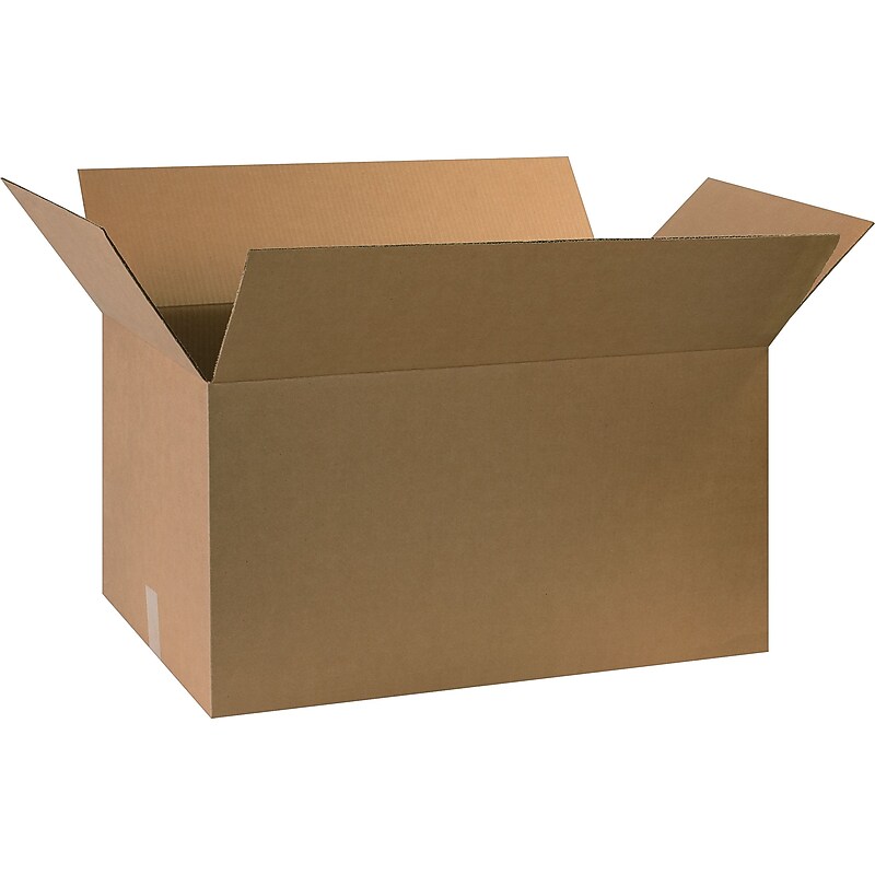 30" x 17" x 17" EO Air Cargo Container, 350#, Brown, 5/Bundle (BSCAF301717 ) image 1