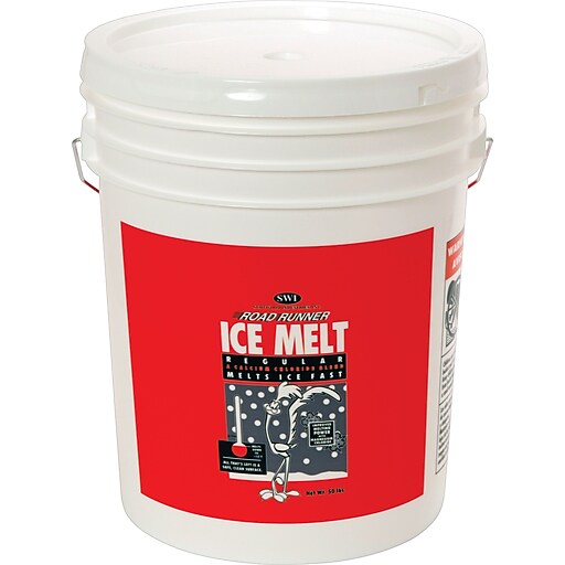 Road Runner 50 lb. Ice Melt Bucket (50PRR) Staples