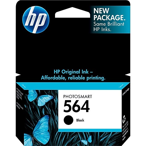 HP 564 Black Ink Cartridge (CB316WN) at Staples
