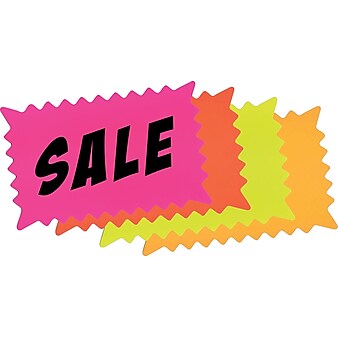 Cosco® Write-On Paper Signs, 6-3/8" x 10-1/8" (098251)
