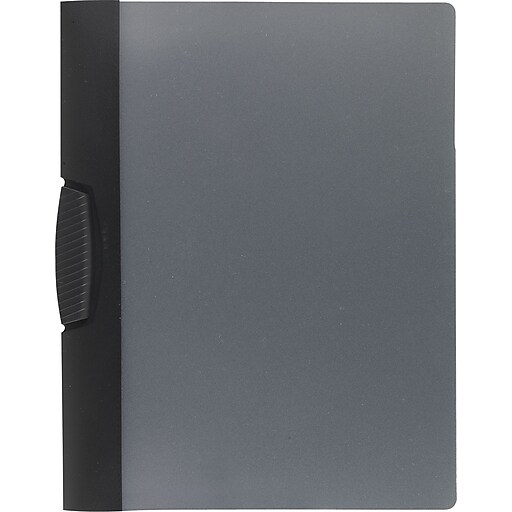 Staples® Document Report Cover, Black, 5/Pack (21639CC/17418) Staples