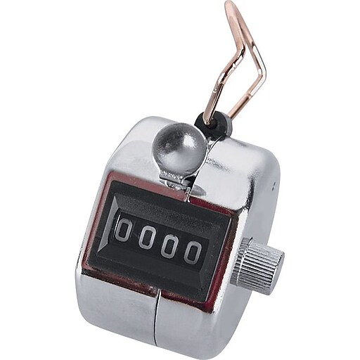 Cosco Crowd Control Tally Counter, Chrome (065118)