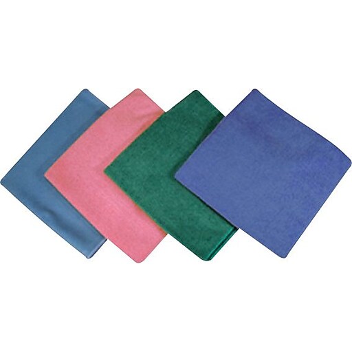 Impact® LFPLFK700 All Purpose Microfiber Terry Cloth, Blue Staples