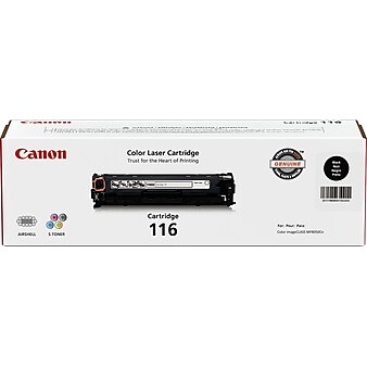 Canon 116 Black Standard Yield Toner Cartridge (1980B001AA)