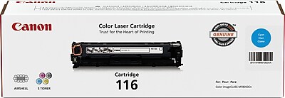 Canon 116 Cyan Standard Yield Toner Cartridge (1979B001AA) Sansujyuku sansujyuku.com
