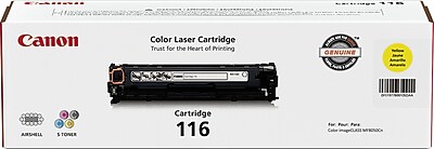 Canon 116 Yellow Standard Yield Toner Cartridge (1977B001AA) Sansujyuku sansujyuku.com