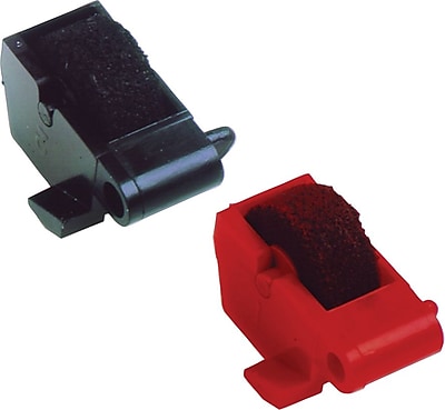 Sharp Calculator Black and Red Ink Roll Replaces EA772RFRESH PACKAGE OF THREE 3 Ink Rolls 