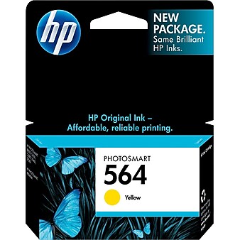 HP 564 Yellow Standard Yield Ink Cartridge (CB320WN#140)