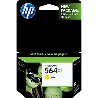HP 564XL Yellow High Yield Ink Cartridge (CB325WN#140)