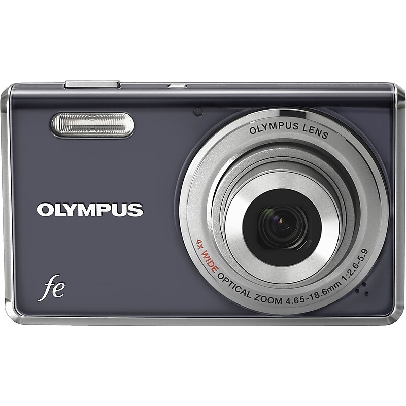 Olympus FE-4000 Digital Camera, Dark Gray image 1