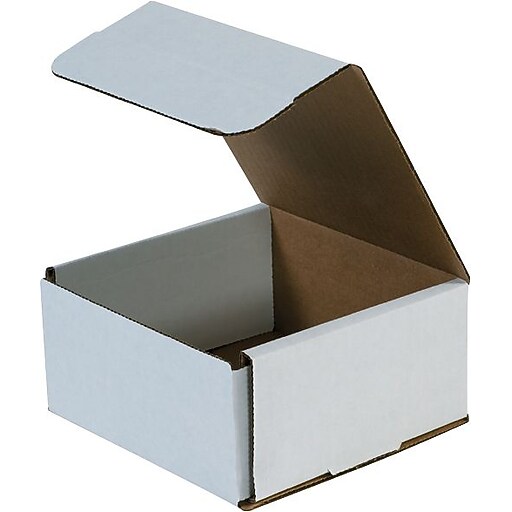 6" x 6" x 3" Corrugated Mailers, 50/Bundle (M663) Staples