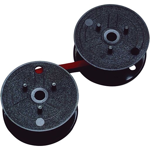 Dataproducts Calculator Ribbon, R3197, Nylon, Black/Red Staples