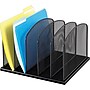 Safco® Onyx Mesh 5-Section Upright Organizer~#|#~s0352693_sc7