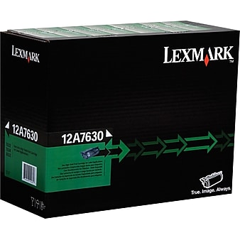 Lexmark 12A7630 Black Extra High Yield Toner Cartridge