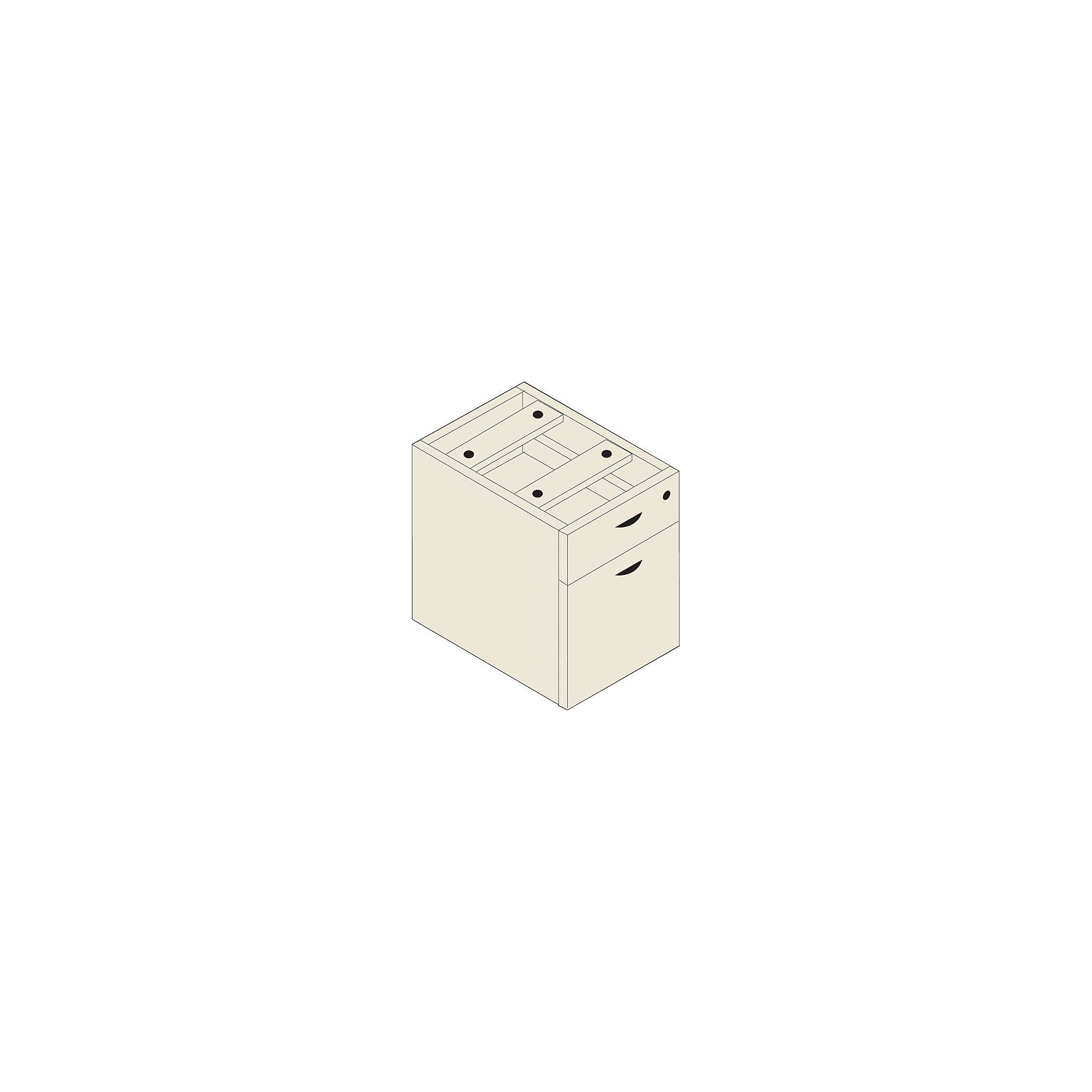 Offices To Go Furniture Collection in American Cherry, Hanging Box/File Pedestal Sansujyuku sansujyuku.com