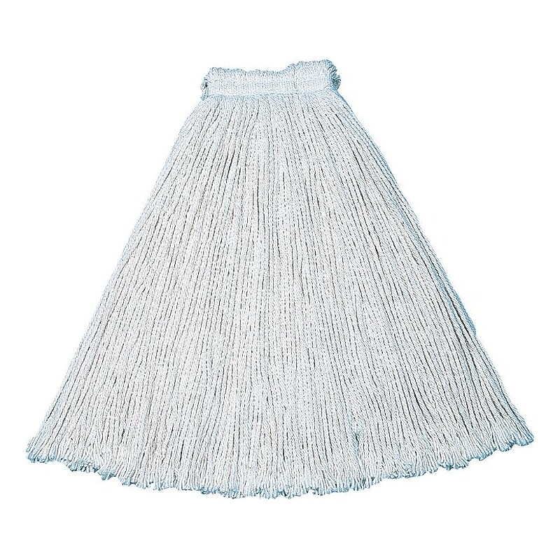 Cut-End Cotton Mop #32, Economy, White, 12/Carton (3486268CT) image 1