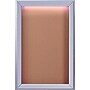 Ghent 1-Door Enclosed Bulletin Board with Concealed Lighting, 36"W x 24"H (CPA13624K)~#|#~s0356761_sc7