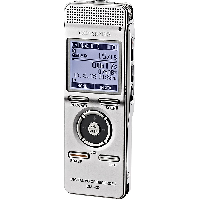 Olympus DM-420 Digital Voice Recorder image 1