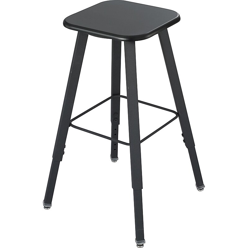 Safco Active AlphaBetter MDF Backless Stool, Black (1205BL) image 1