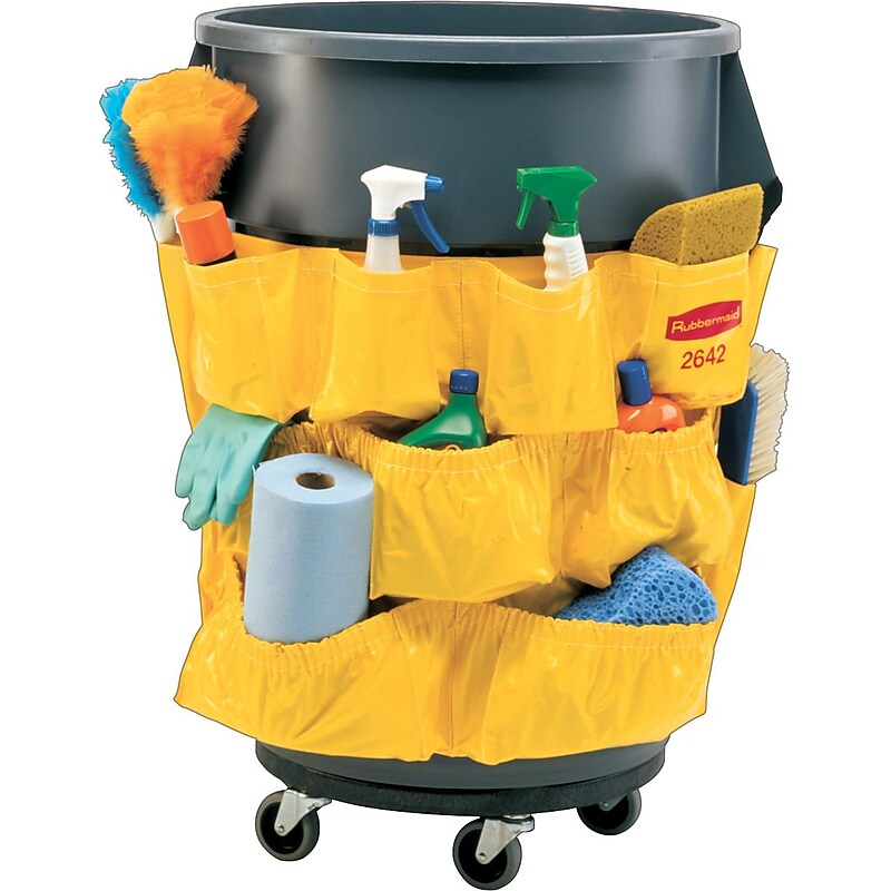 Rubbermaid Brute® Caddy Nylon Bag, Yellow (FG264200YEL) image 1