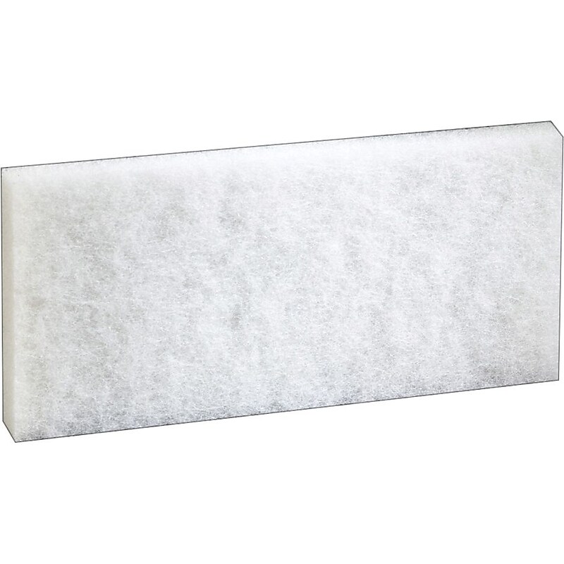 3M Doodlebug Floor Care System, Delicate Surface, White, 5 Pads/Pack, 4 Packs/Carton (MMM8440) image 1