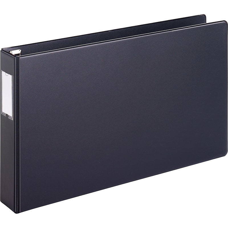 Cardinal EasyOpen 2" 3-Ring Non-View Binder, D-Ring, Black (12132V3) image 1