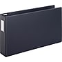 Cardinal EasyOpen Tabloid Slant-D Reference Heavy Duty 3" 3-Ring Non-View Binders, D-Ring, Black (12142V3)~#|#~s0359794_sc7