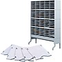 Safco E-Z Sort® 5-Compartment Mail Sorters, 11" x 12.5", Gray (7753GR)~#|#~s0360424_sc7