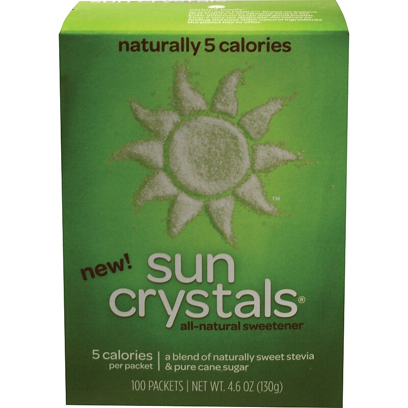 Sun Crystals® All-Natural Sweetener, 100/Bx image 1