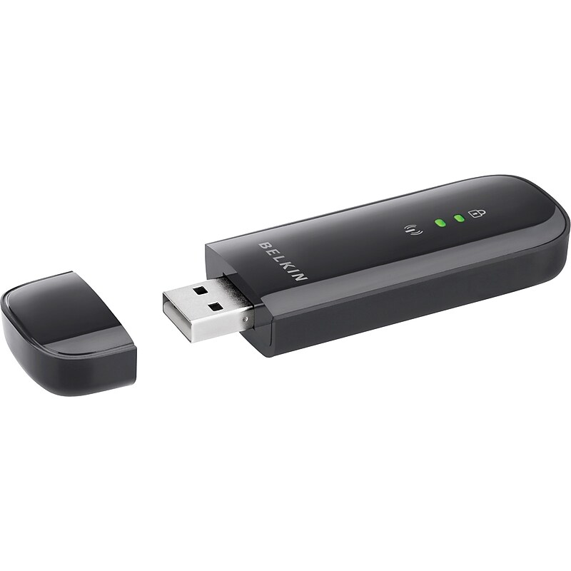 Belkin Play N300 Dual Band USB Wireless Adapter (F7D4101) image 1
