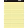 Ampad Notepad, 8.5" x 11.75", Law Ruled, White, 100 Sheets/Pad (TOP 20-245)~#|#~s0364163_sc7