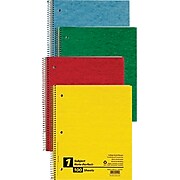 Oxford Earthwise Recycled 1-Subject Notebook, 9" x 11", College Ruled, 100 Sheets, Each (25-419)
