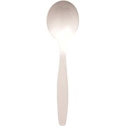 Berkley Square Individually Wrapped Plastic Soup Spoon, Medium-Weight, White, 1,000/Pack (1104000)