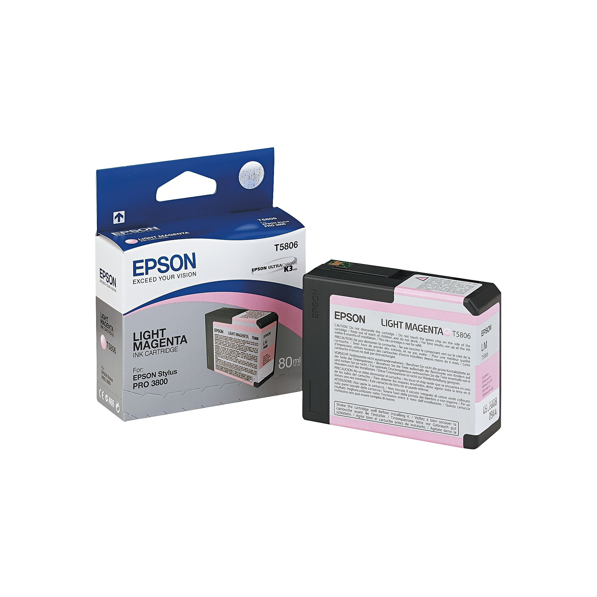 Epson T580 Ultrachrome Light Magenta Standard Yield Ink Cartridge Sansujyuku sansujyuku.com