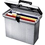 Esselte Portfile Plastic File Box w/ Hinged Lid, Letter Size, Granite (ESS41737)~#|#~s0365689_sc7