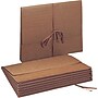 Smead 5-1/4" Expansion Wallet, Flap with Cloth Tie Closure, Letter Size, Redrope (71073)~#|#~s0365746_sc7