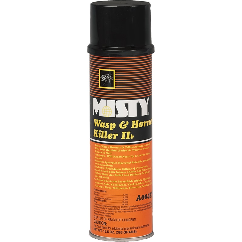 Misty Insecticide Wasp and Hornet Killer, Aerosol, 13 1/2 Oz. (A00437) image 1