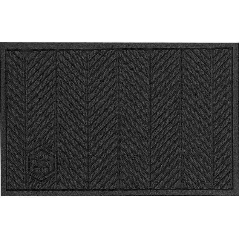 M+A Matting WaterHog Eco Elite Classic Entrance Mat, 59" x 35", Chestnut Brown (22407535070) image 1