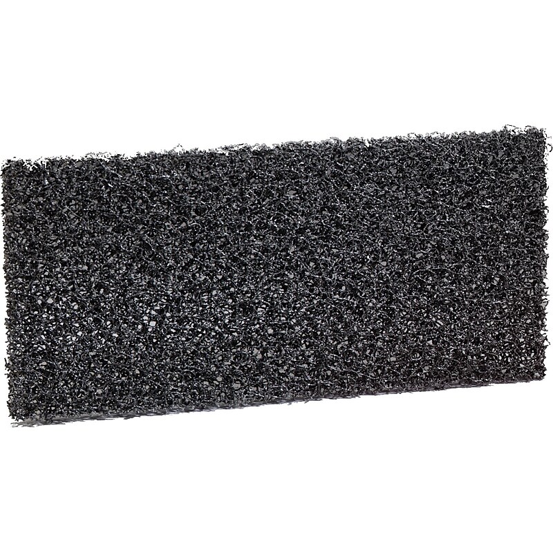 3M Doodlebug Cleaning Flood Pad, Black, 10/Box (8550-PK) image 1