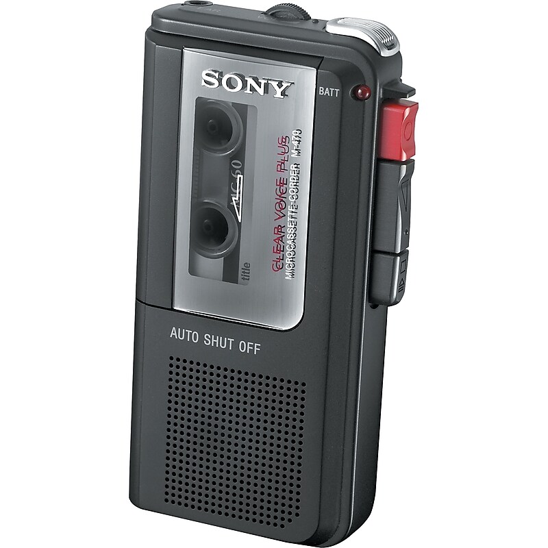 Sony M470 Microcassette Recorder image 1