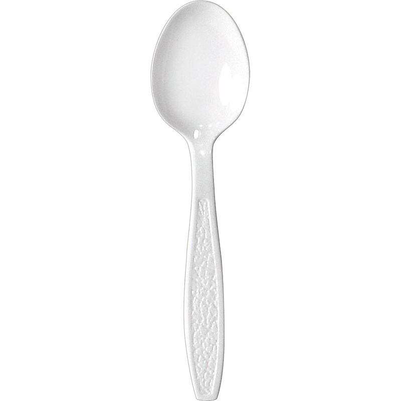 Dart® Guildware® Heavy-Weight Oriented Teaspoon, White, 1000/Carton (GD7TW-0007) image 1
