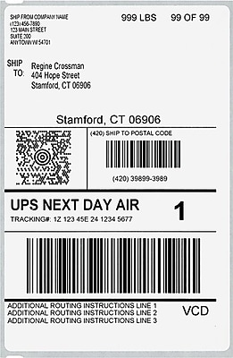 DYMO® LabelWriter Large Shipping Labels, 4