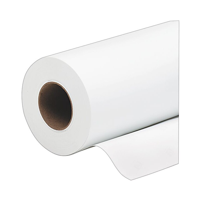 HP Everyday Pigment Ink Satin Photo Paper Wide Format Bond Paper Roll, 42" x 100', Satin Finish (HEWQ8922A) image 1