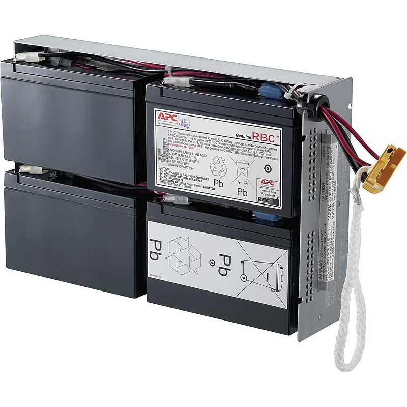 APC UPS Replacement Battery Cartridge #24, Black (RBC24) image 1
